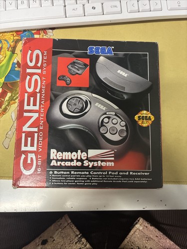 Sega genesis button remote - genesis,