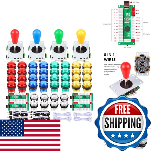 Fosiya player led arcade kit - fosiya,